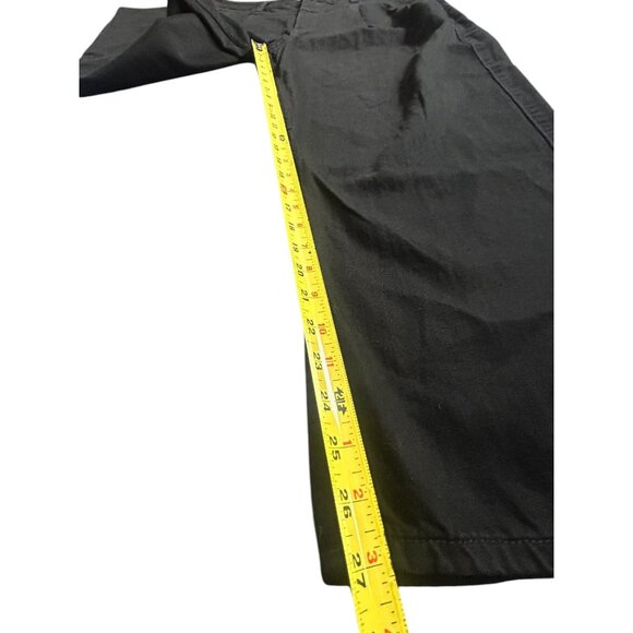 Hollister Women's Plus Size High-Rise Barrel Jeans Black Pleated Denim 17L - Picture 9 of 13